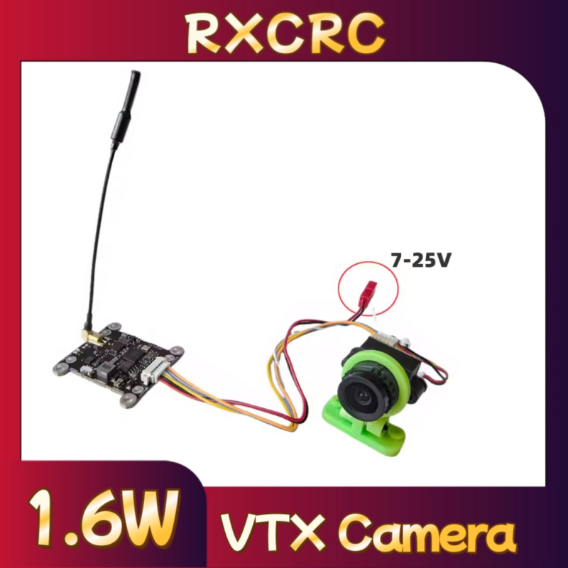 RXCRC 5.8G Module 48CH 1.6W VT - Fpv Drone Receiver ulasan dan harga