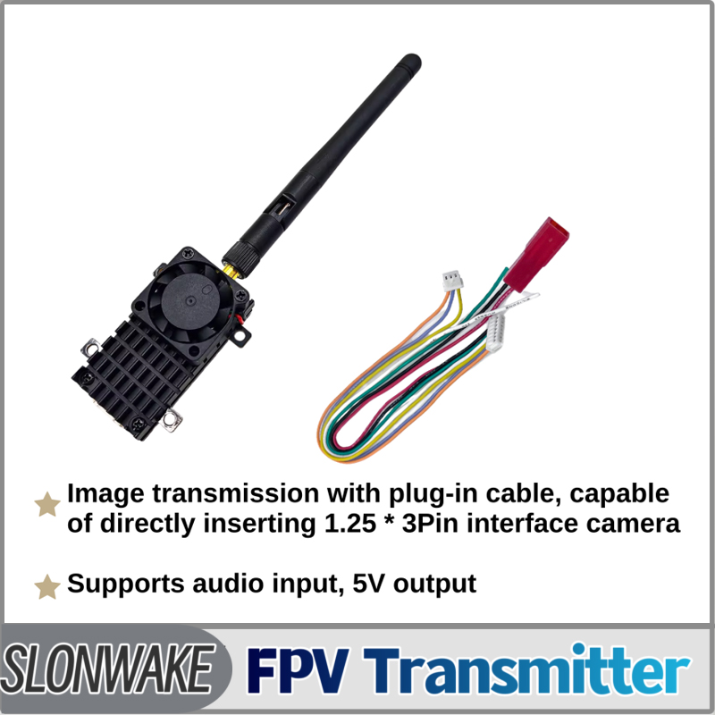 SLONWAKE 5.8G 3000mW Simulatio - Fpv Drone Receiver ulasan dan harga