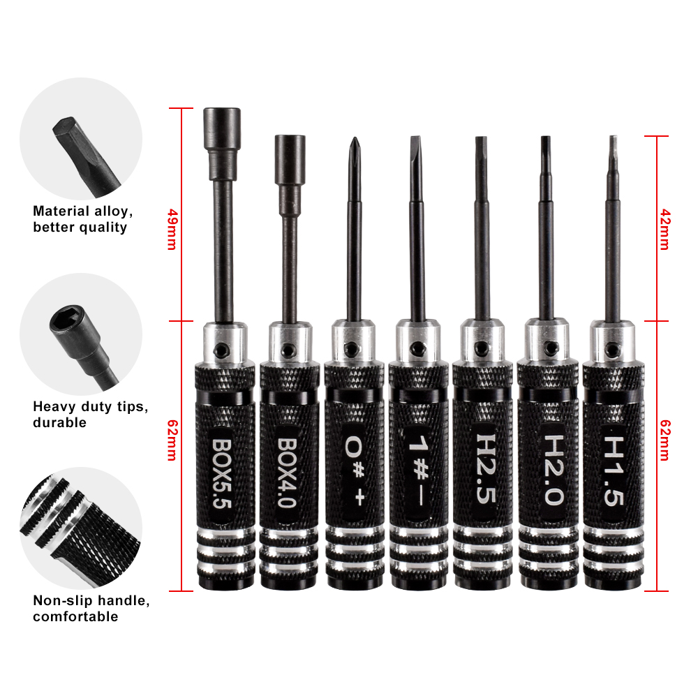9IMOD RC Hex Driver Set Metal  - Fpv Drone Kit ulasan dan harga
